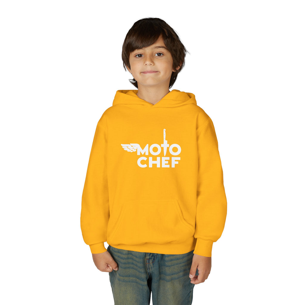 Moto Chef Youth Hoodie — Kids Sweatshirt