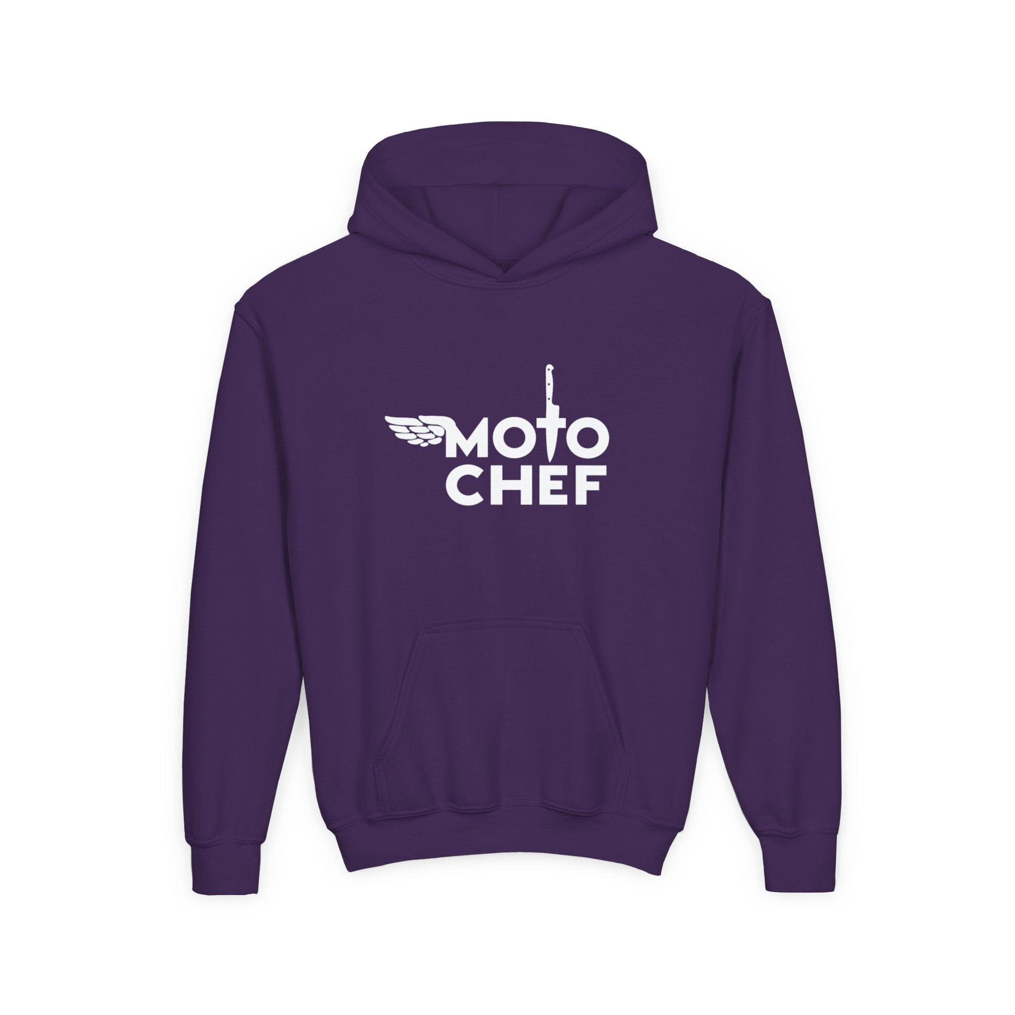 Moto Chef Youth Hoodie — Kids Sweatshirt