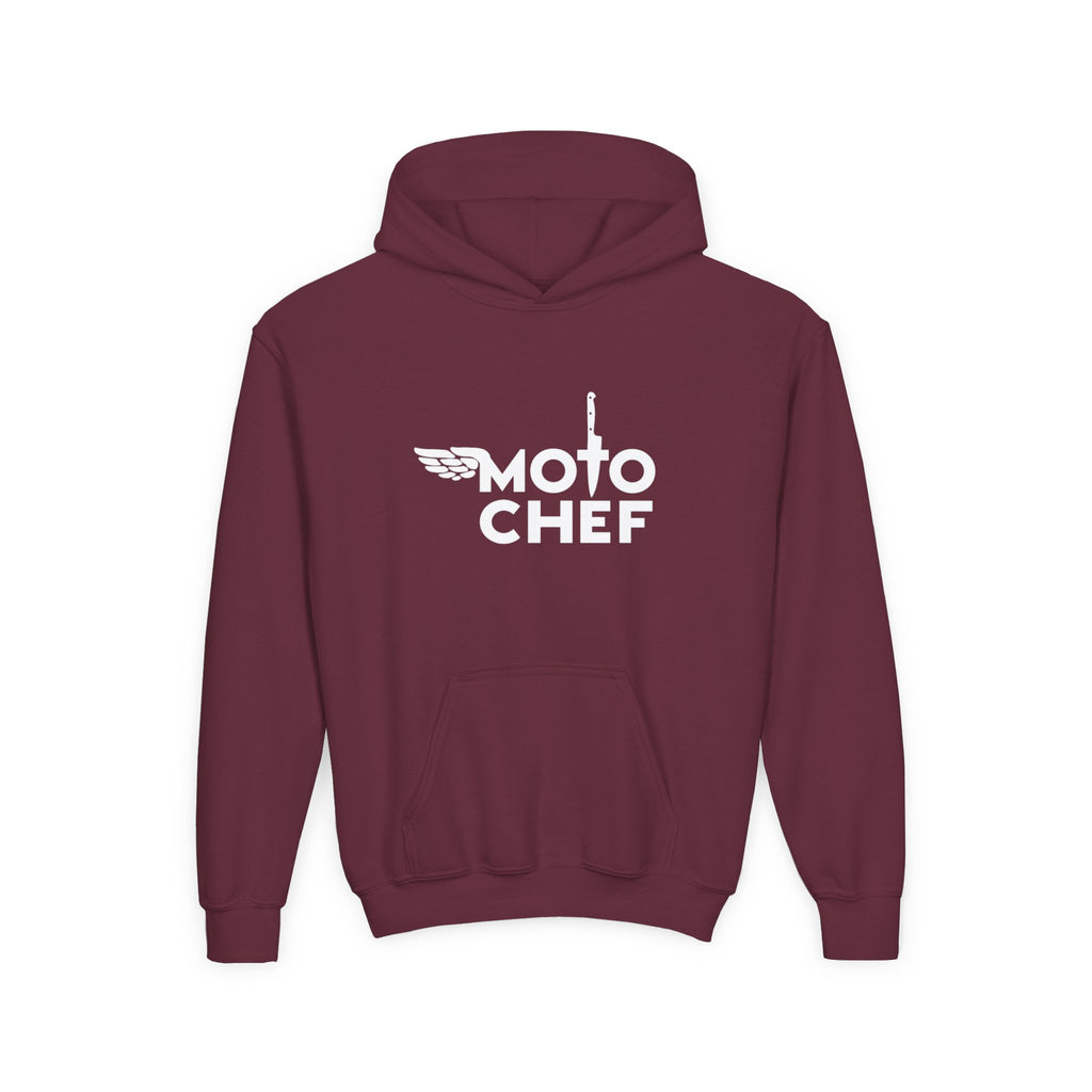 Moto Chef Youth Hoodie — Kids Sweatshirt