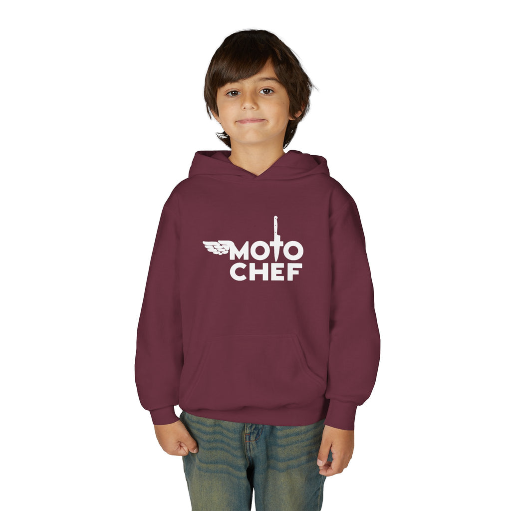 Moto Chef Youth Hoodie — Kids Sweatshirt
