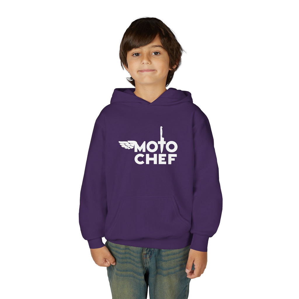 Moto Chef Youth Hoodie — Kids Sweatshirt