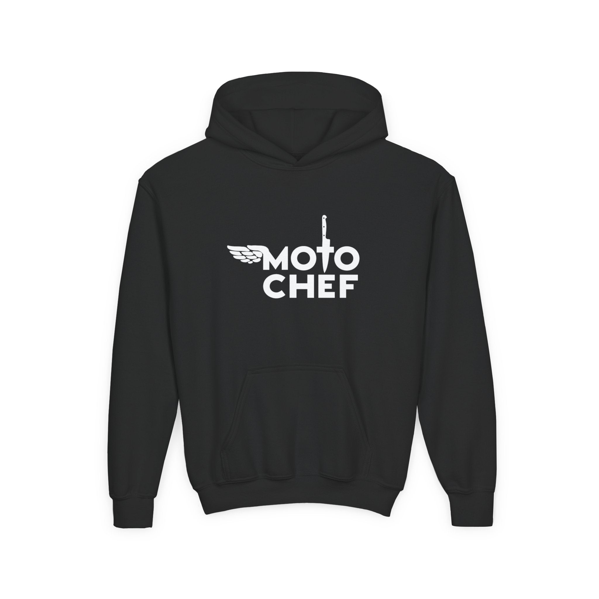 Moto Chef Youth Hoodie — Kids Sweatshirt