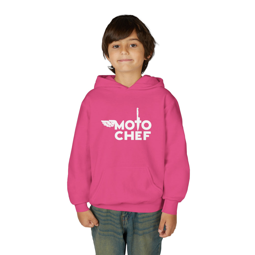 Moto Chef Youth Hoodie — Kids Sweatshirt