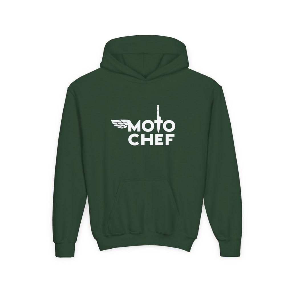 Moto Chef Youth Hoodie — Kids Sweatshirt