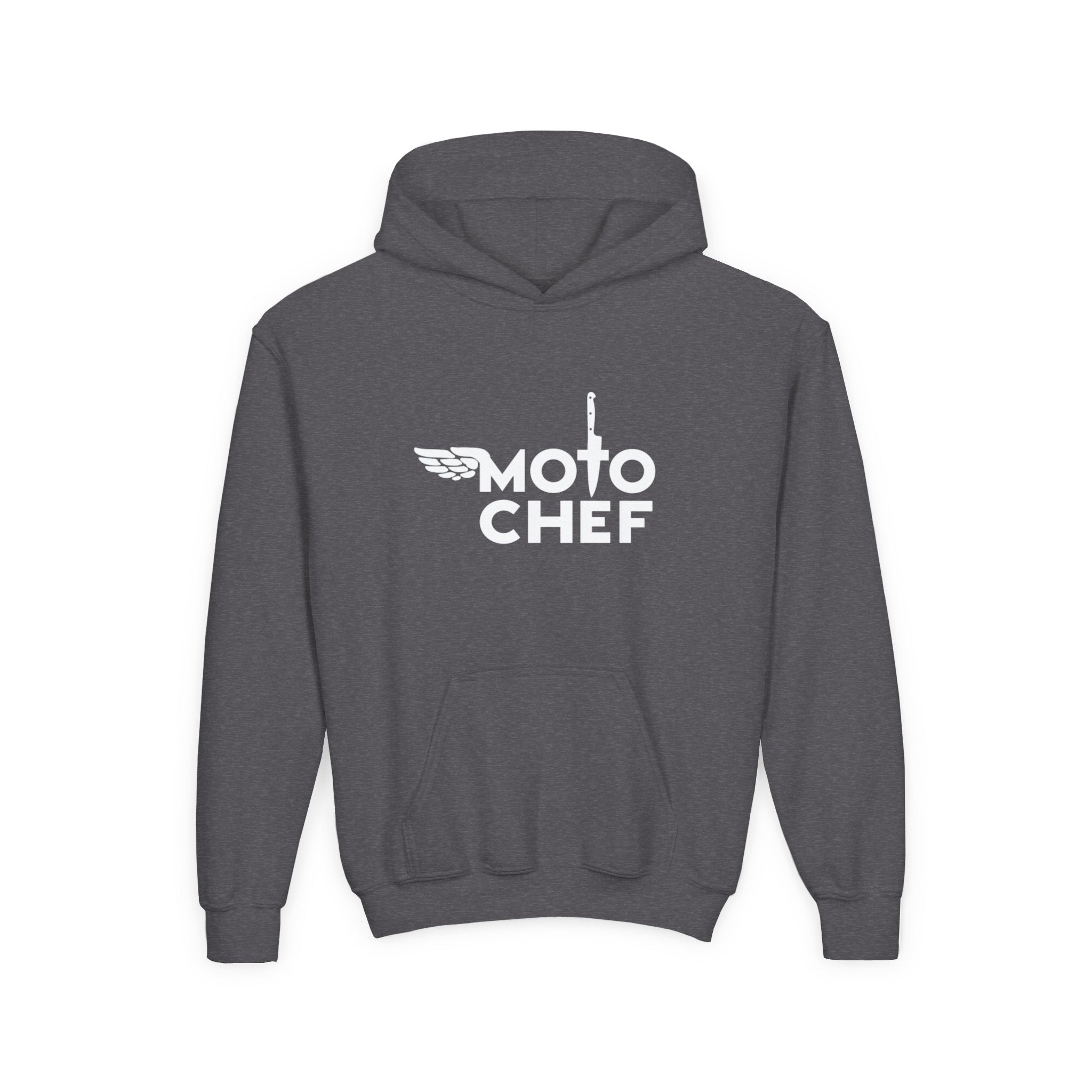 Moto Chef Youth Hoodie — Kids Sweatshirt