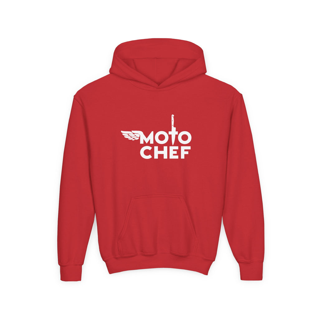 Moto Chef Youth Hoodie — Kids Sweatshirt