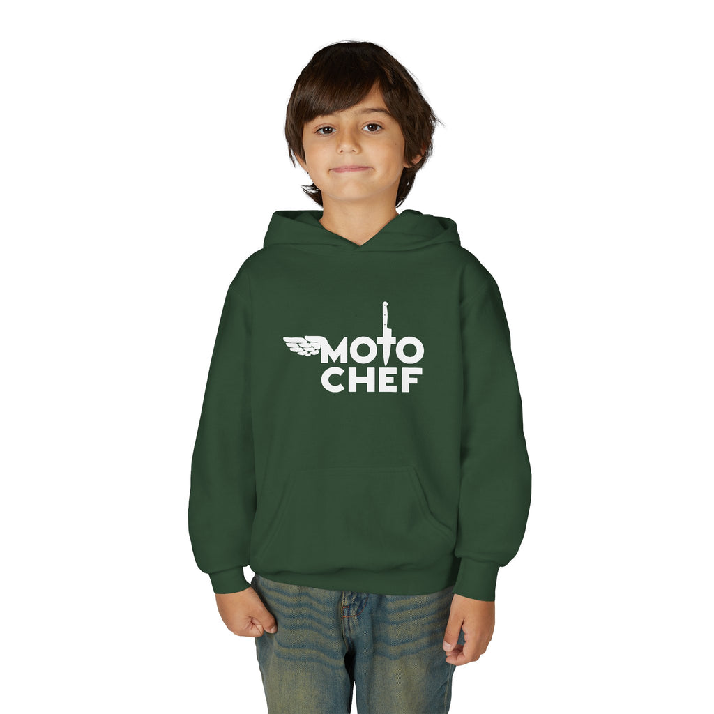 Moto Chef Youth Hoodie — Kids Sweatshirt