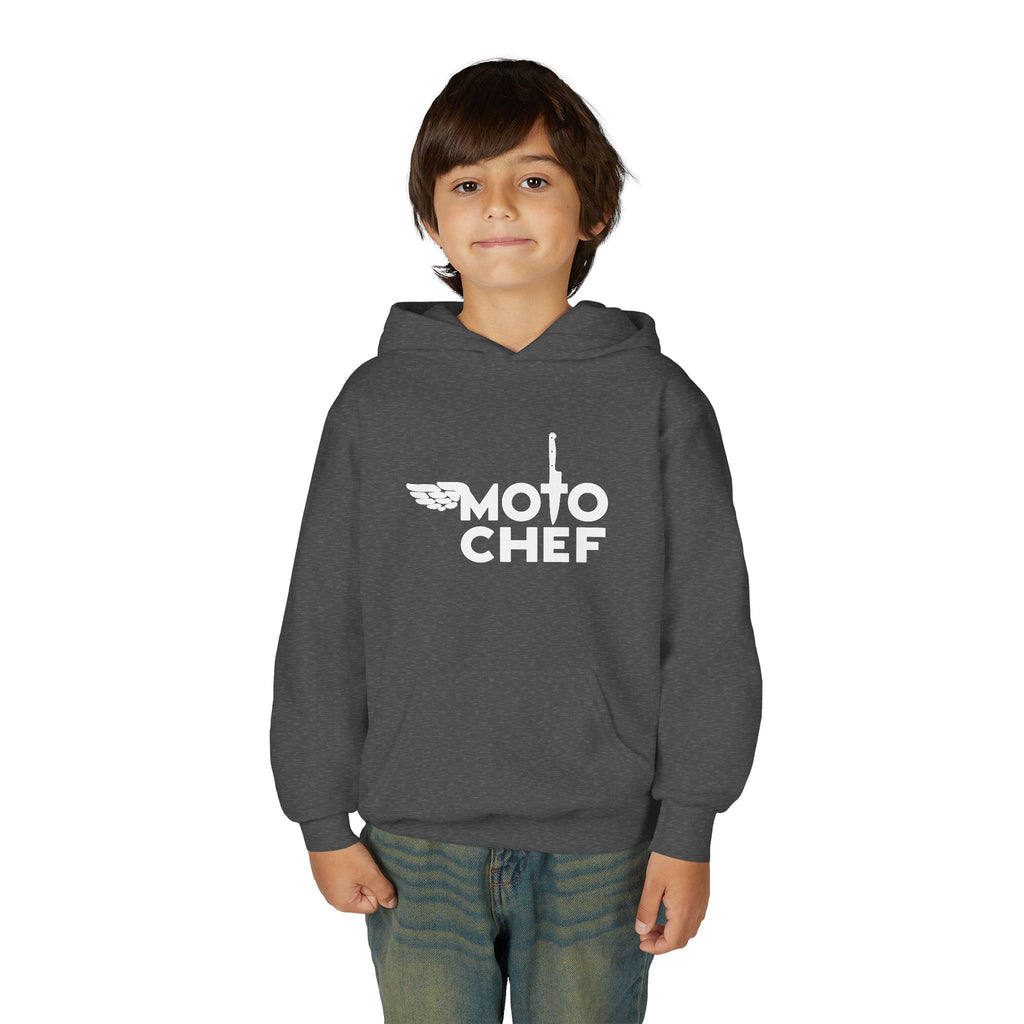 Moto Chef Youth Hoodie — Kids Sweatshirt