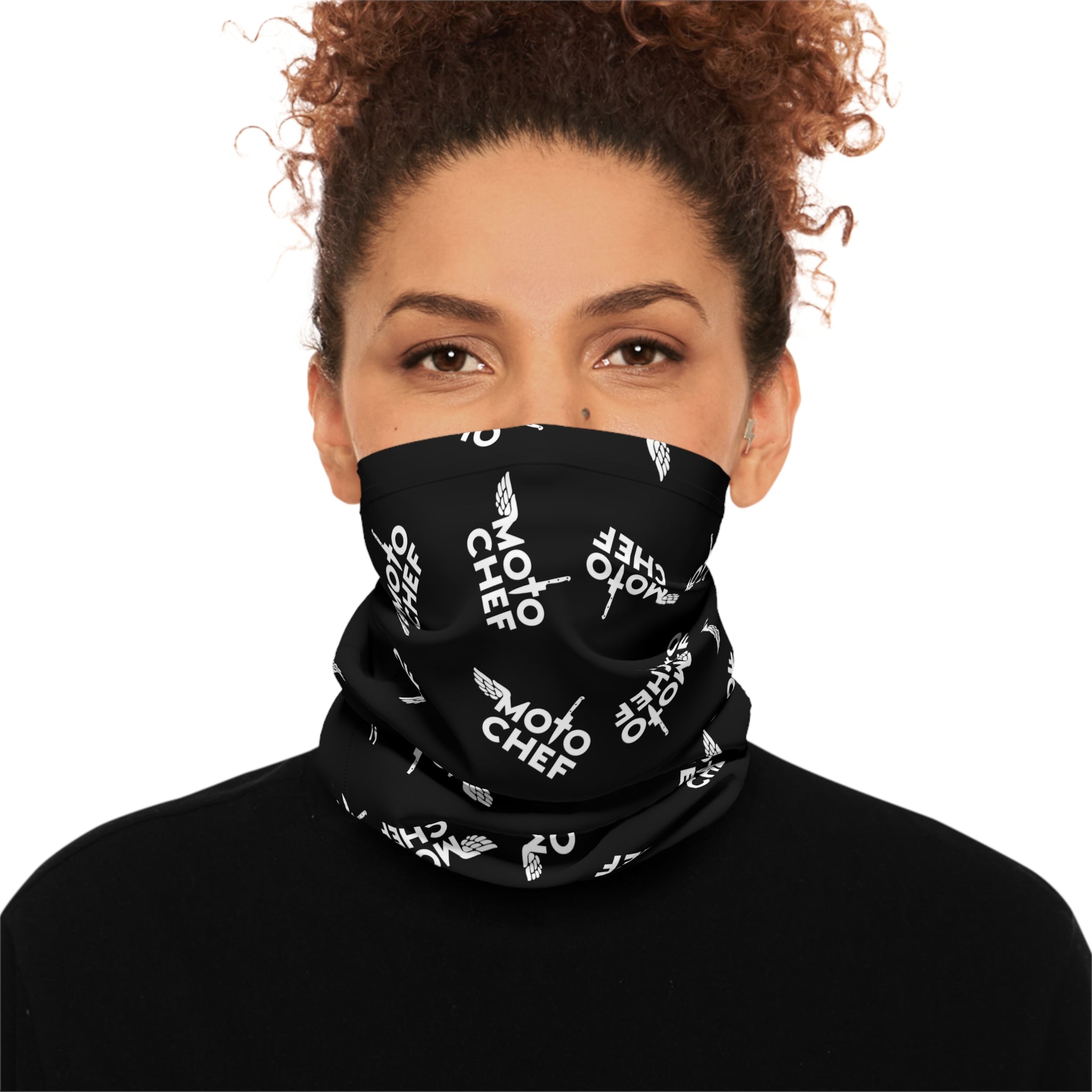 Moto Chef Neck Gaiter — Lightweight Face Covering for Riders & Chefs