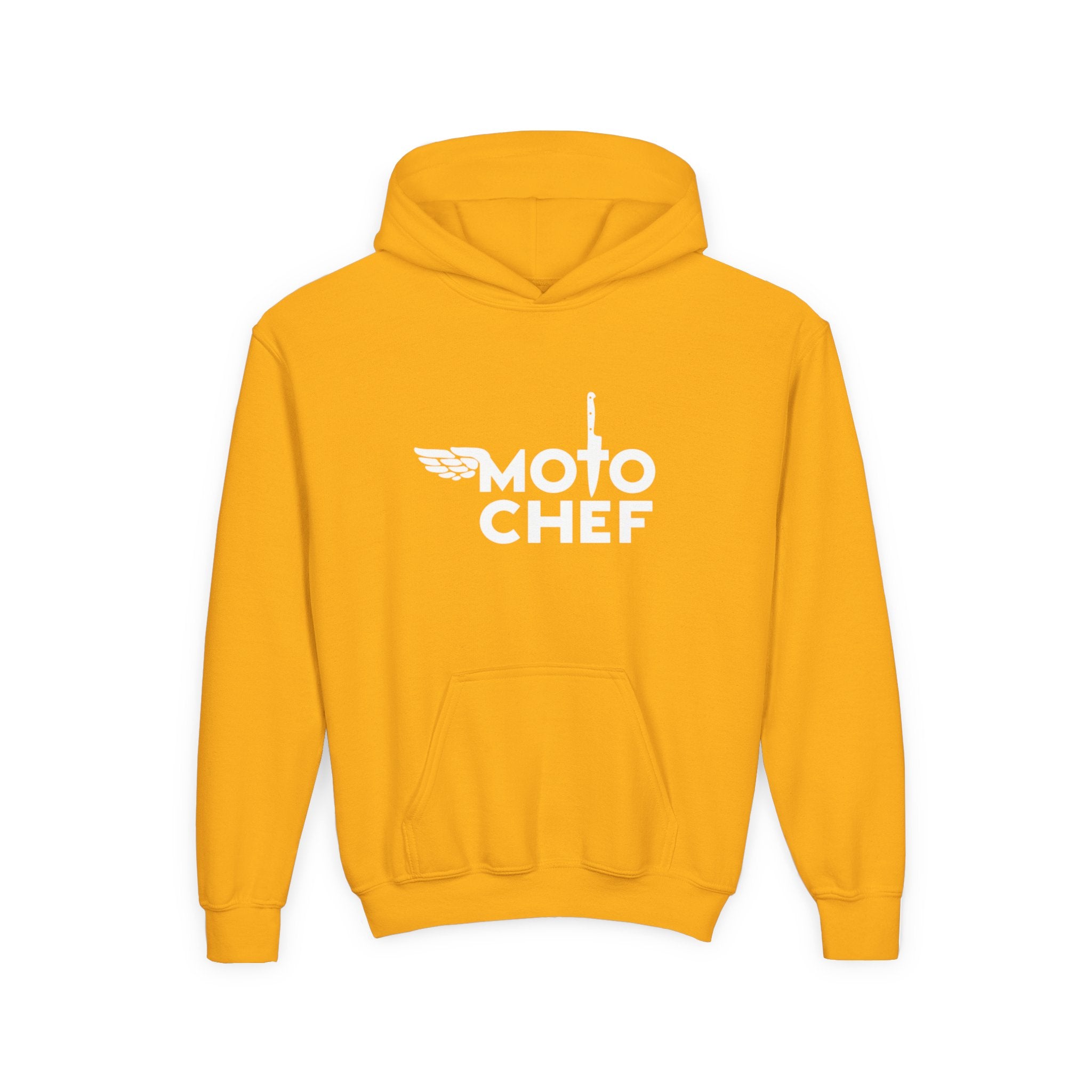 Moto Chef Youth Hoodie — Kids Sweatshirt
