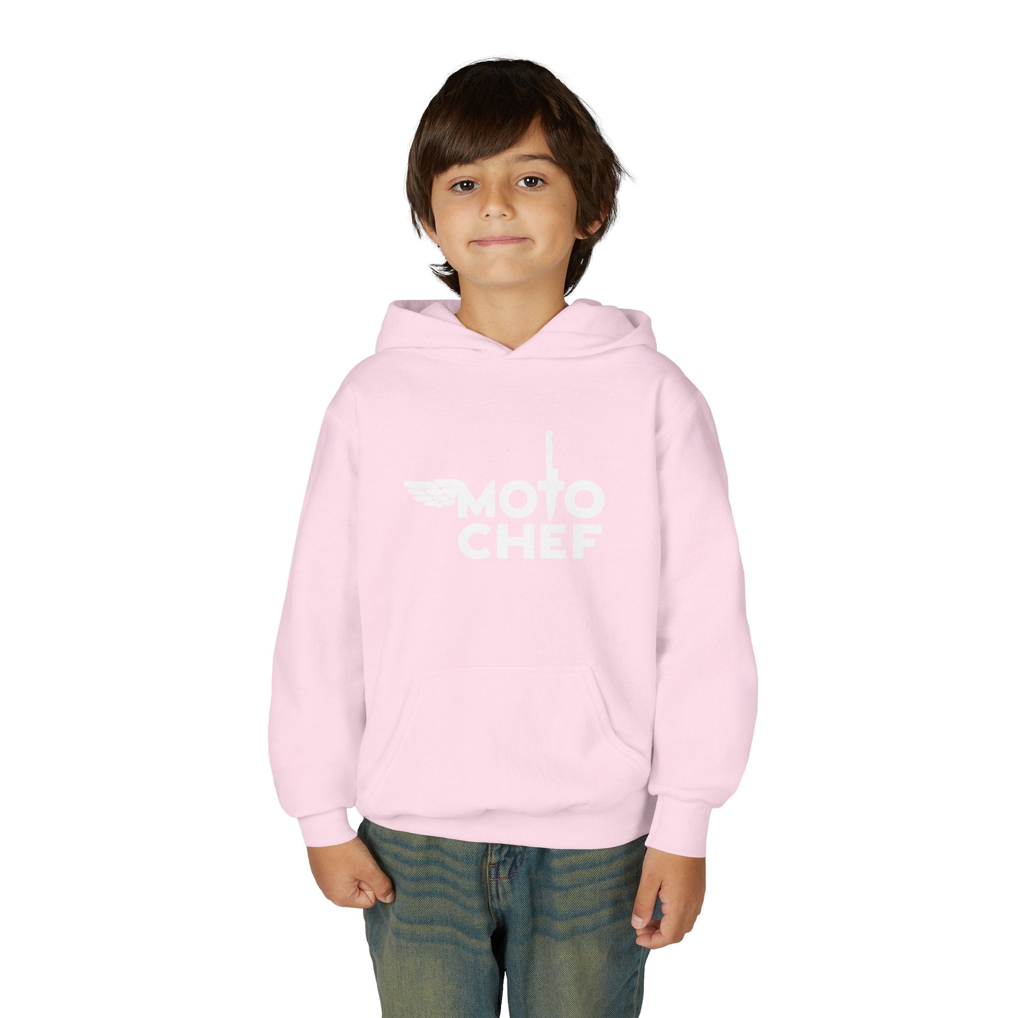 Moto Chef Youth Hoodie — Kids Sweatshirt